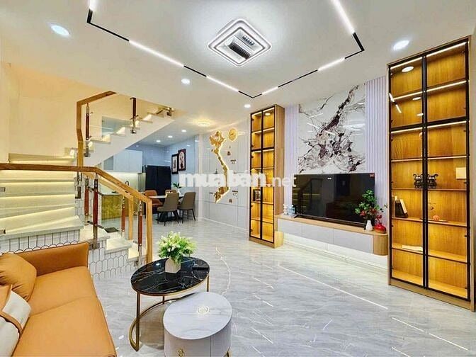 Bán nhà hẻm ba gác Quang Trung, Gò Vấp, full nội thất