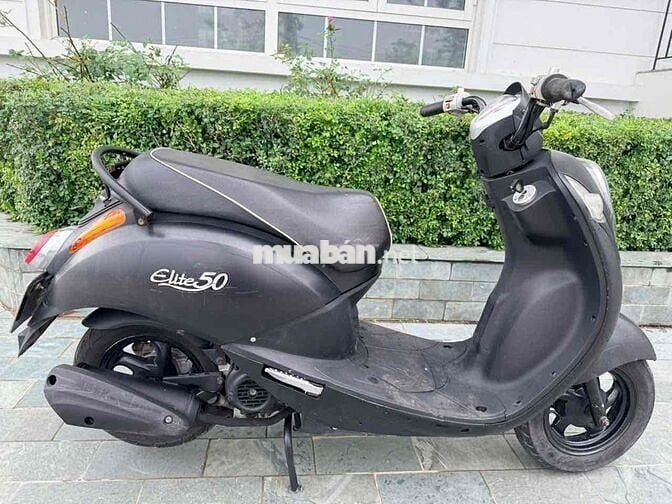 SYM Elite 50 2020 Đen nhám