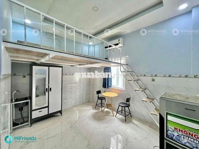 Cho Thuê Phòng Duplex Full NT - Cửa Sổ Thang Máy Sát Parcmall Q8