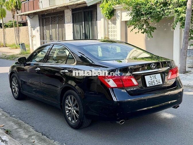 Lexus ES350 vin T12/2008 Full cửa nóc panorama Đen