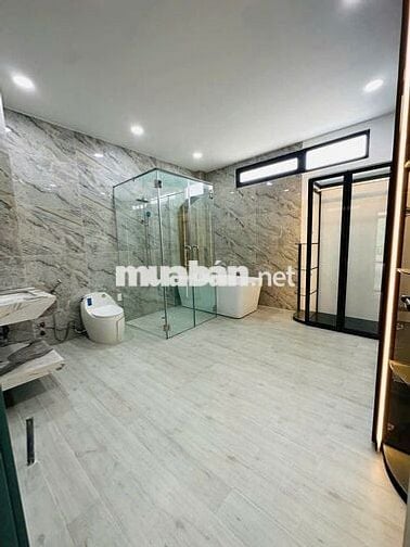 Nhà hẻm 8m dt75m2 đúc mới 100% 5 tầng ST 6pn Hương Lộ 2, Q. Bình Tân