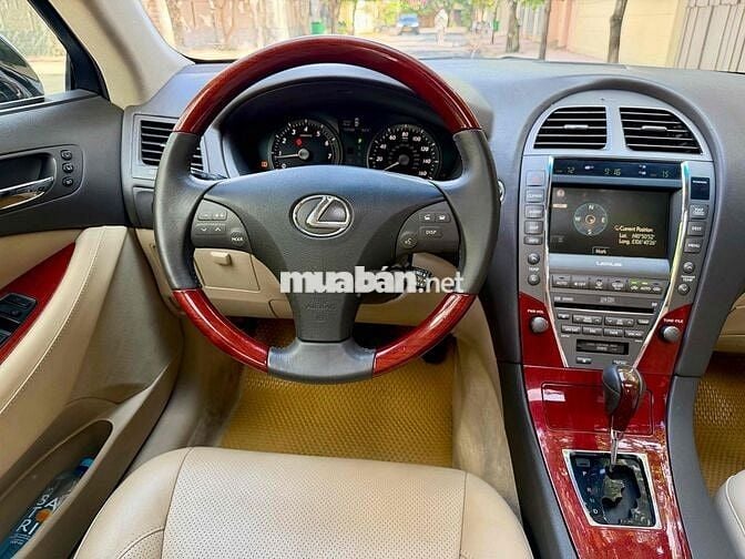 Lexus ES350 vin T12/2008 Full cửa nóc panorama Đen