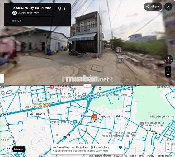 Chính chủ bán đất thổ cư khu dân cư An Phú Tây - Hưng Long, Bình Chánh