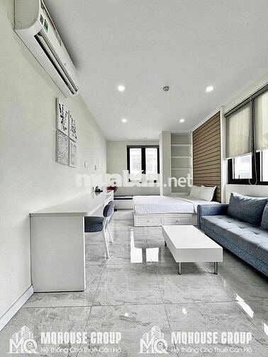 CHO THUÊ CĂN HỘ 1PN/STUDIO 50M2 BANCOL FULL_NỘI THẤT MỚI 100% GẦN Q.1