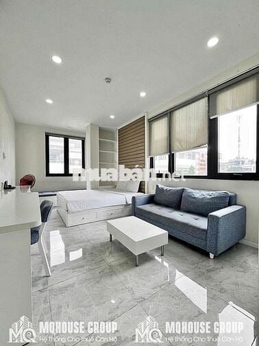 CHO THUÊ CĂN HỘ 1PN/STUDIO 50M2 BANCOL FULL_NỘI THẤT MỚI 100% GẦN Q.1