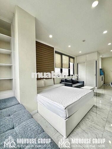 CHO THUÊ CĂN HỘ 1PN/STUDIO 50M2 BANCOL FULL_NỘI THẤT MỚI 100% GẦN Q.1