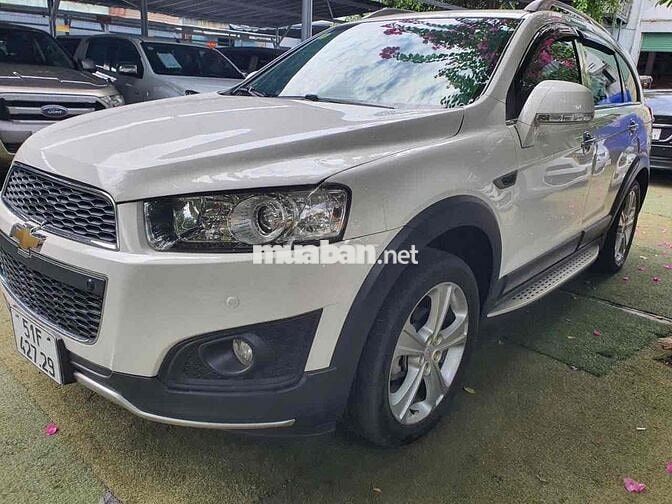 Chevrolet Captiva 2015 Xăng Trắng 100km