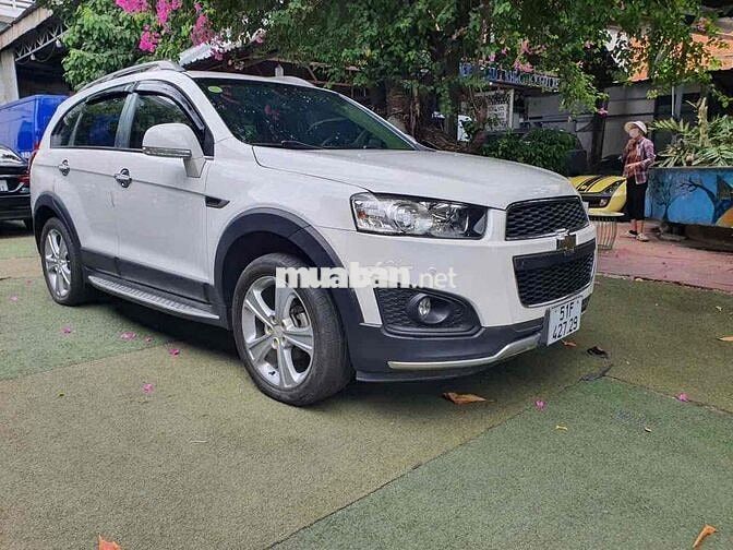 Chevrolet Captiva 2015 Xăng Trắng 100km