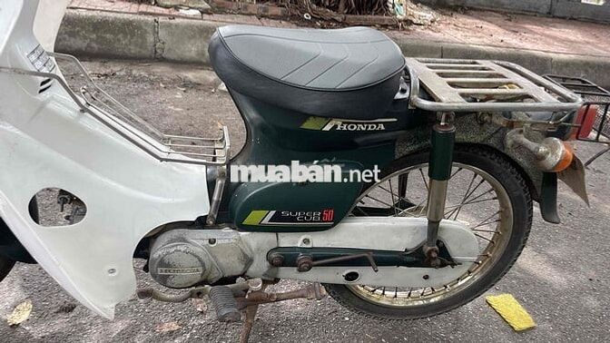 Honda Cub 50 Cổ điển Xanh Trắng