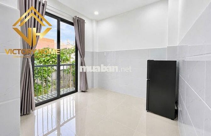 NHẬN XE ĐIỆN-Phòng mới ban công-Full nội thất-Thú cưng-kế chợ Bà Chiểu