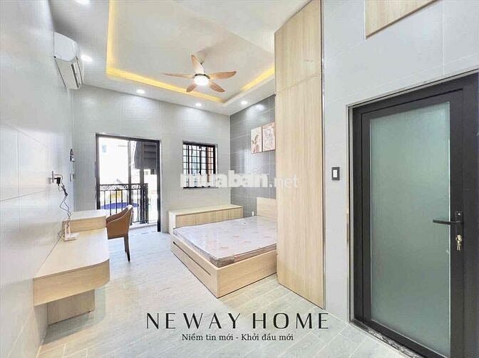 STUDIO MỚI XÂY FULL NỘI THẤT SIÊU XỊN - cửa sổ trời - có Bancol