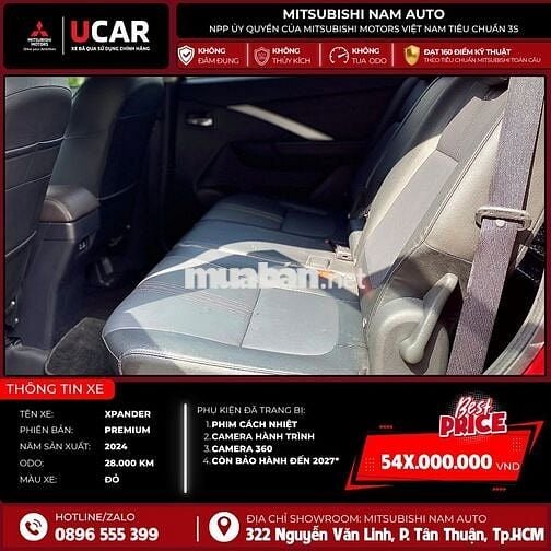 Mitsubishi Xpander Premium 2024 Đỏ 28.000 km