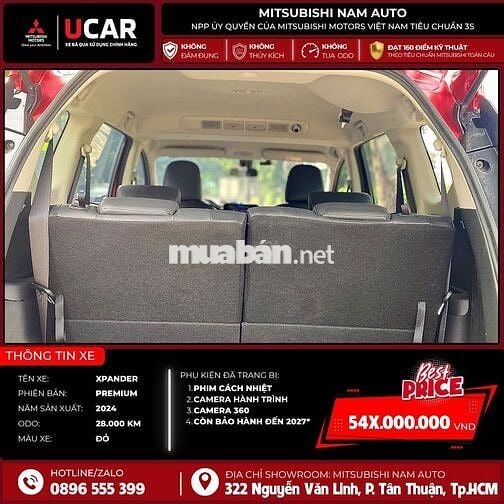 Mitsubishi Xpander Premium 2024 Đỏ 28.000 km