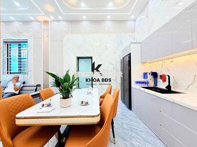 BIỆT THỰ MINI NGANG GẦN 9m MT TTT14 - ĐÔNG THẠNH NHỈNH 5T
