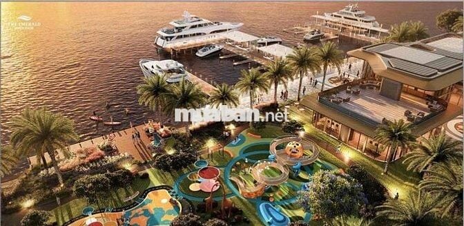 The Emerald River Park dự án mặt tiền sông Sài Gòn có bến du thuyền