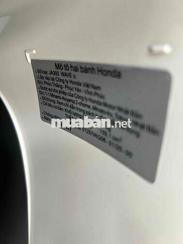 Honda Wave A110 2023 zin êm sạch đẹp chính chủ
