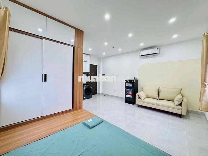 Mời Thuê Căn Hộ Studio Full Đồ Đường Âu Cơ View Cầu Nhật Tân, Hồ Tây