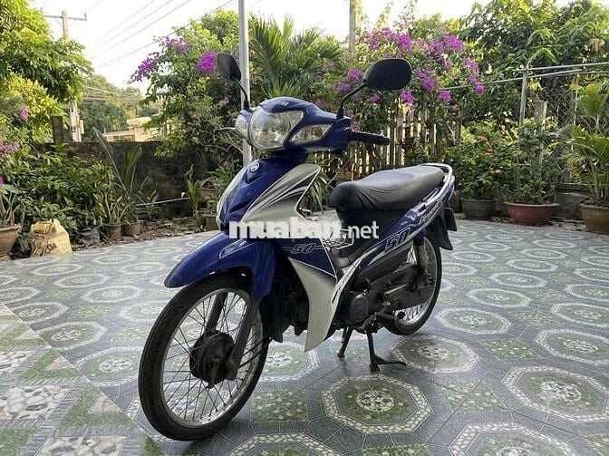 SYM Elegant 50 Xanh trắng Xe số