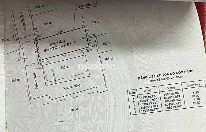 🏡 CHÍNH CHỦ BÁN NHÀ 2 MẶT HẺM – GẦN QUẬN 1