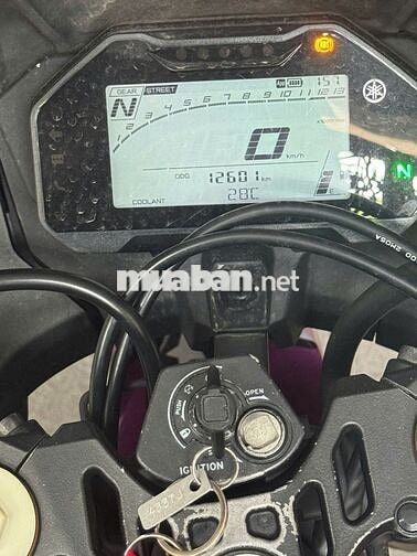 Yamaha R15M ABS bạc đen 12.601 km NGUYÊN BẢN- ĐẸP