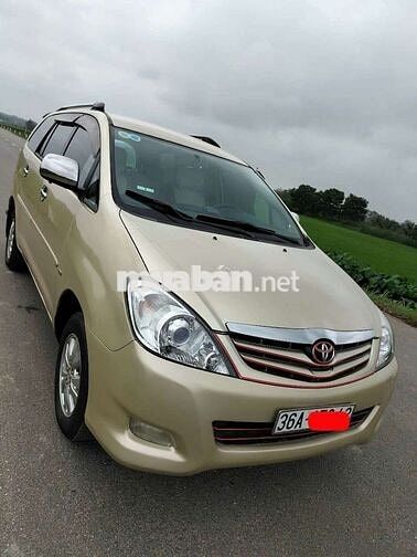 Toyota Innova SX 2008 Vàng cát 7 chỗ