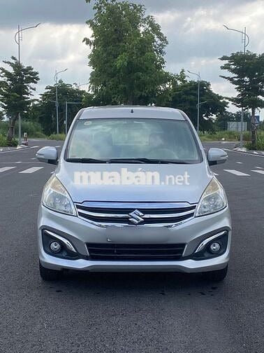 Suzuki Ertiga 1.4AT 2016 Bạc 7 chỗ ghế da