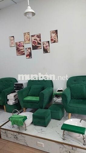 sang tiệm gội đầu dưỡng sinh , nail 37tr