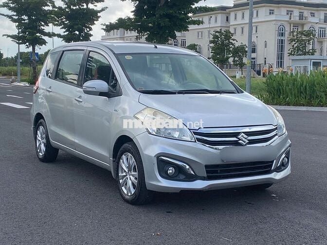 Suzuki Ertiga 1.4AT 2016 Bạc 7 chỗ ghế da