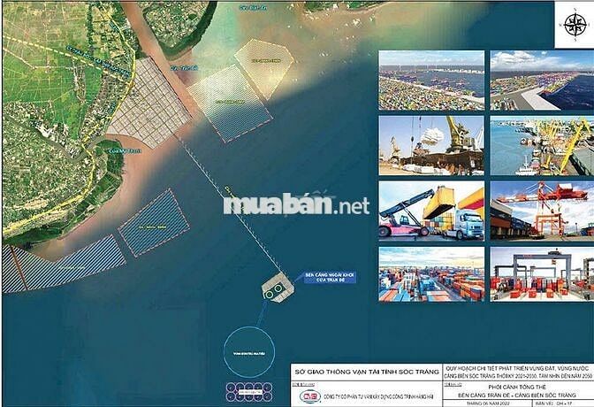 Bán 70.000m2 đất có 2 mặt tiền 1 mặt nam sông hậu 166m