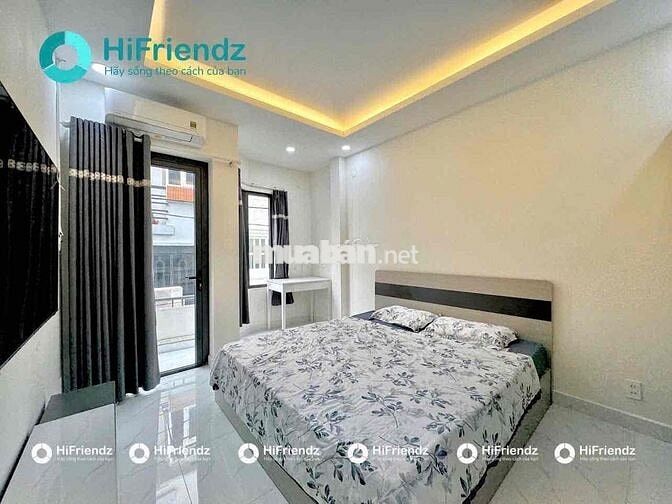 Phòng Ban công thoáng thiết kế tách bếp rộng 35m2 Nguyễn Trãi Quận 5