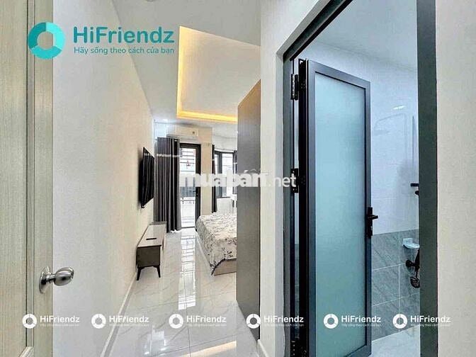 Phòng Ban công thoáng thiết kế tách bếp rộng 35m2 Nguyễn Trãi Quận 5