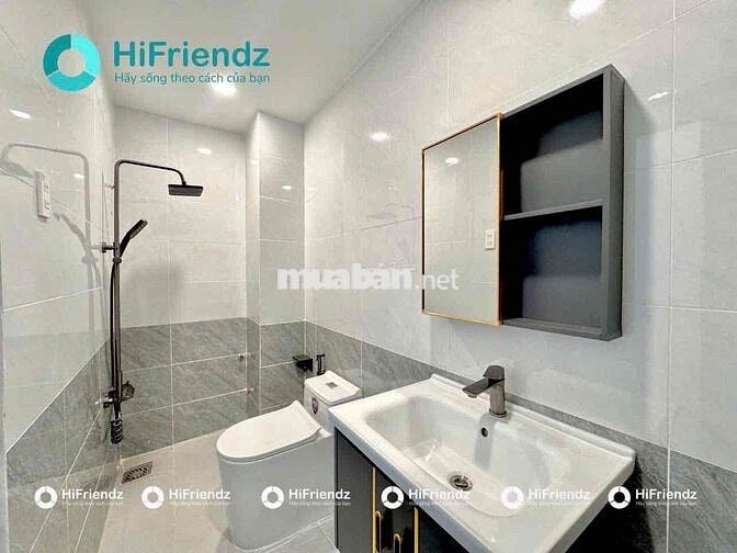Phòng Ban công thoáng thiết kế tách bếp rộng 35m2 Nguyễn Trãi Quận 5