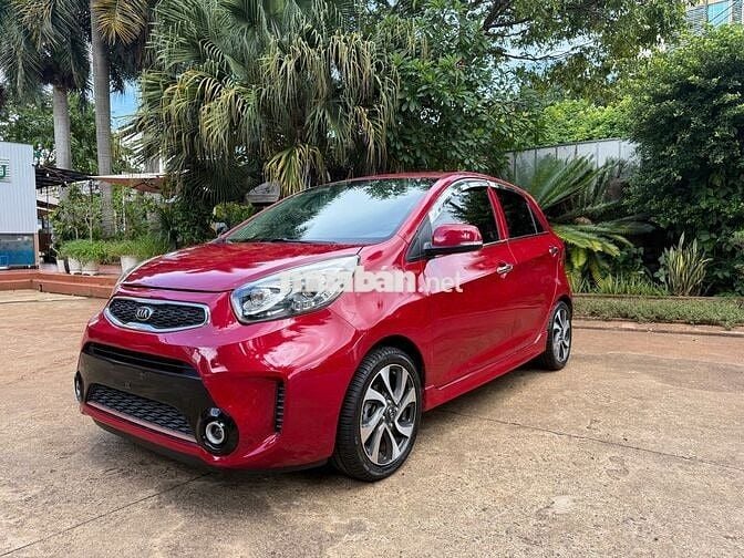 Kia Morning 2017 Tự động Đỏ 70000 km