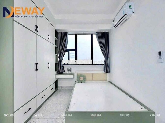TRỐNG 1 PHÒNG BAN CÔNG FULL NỘI THẤT NGAY CÔNG VIÊN LÀNG HOA