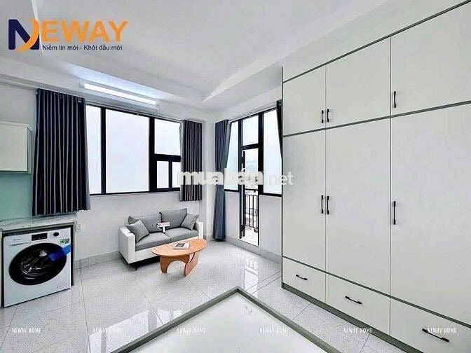 TRỐNG 1 PHÒNG BAN CÔNG FULL NỘI THẤT NGAY CÔNG VIÊN LÀNG HOA