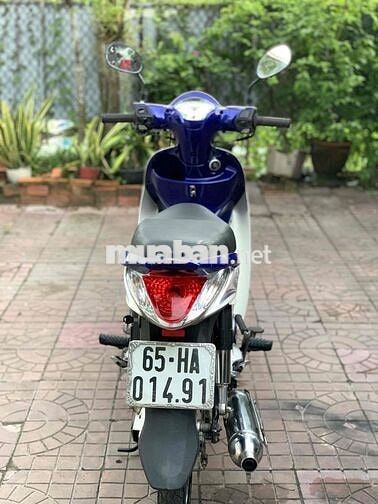 SYM Angela 50  Trắng Xanh