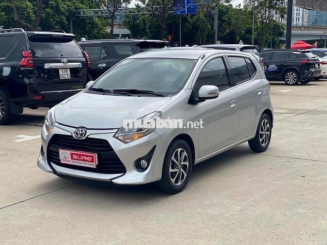 Toyota Wigo 1.2G AT 2019 Bạc Tự động