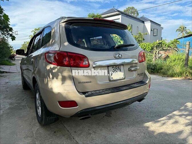 Hyundai SantaFe 2008 Vàng cát Dầu Tự động