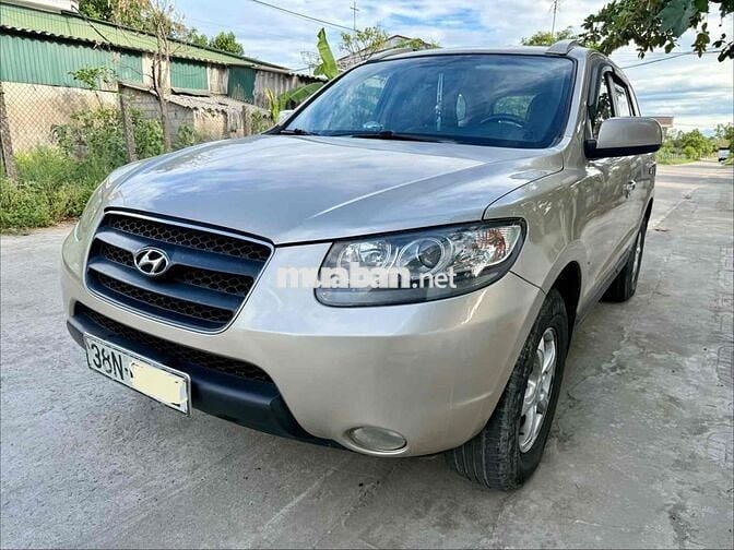 Hyundai SantaFe 2008 Vàng cát Dầu Tự động