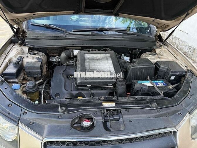 Hyundai SantaFe 2008 Vàng cát Dầu Tự động