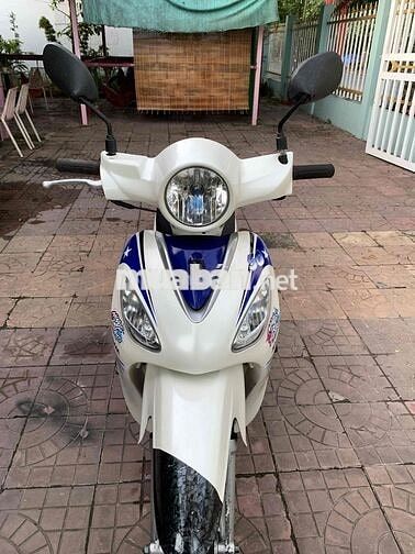 SYM Angela 50  Trắng Xanh