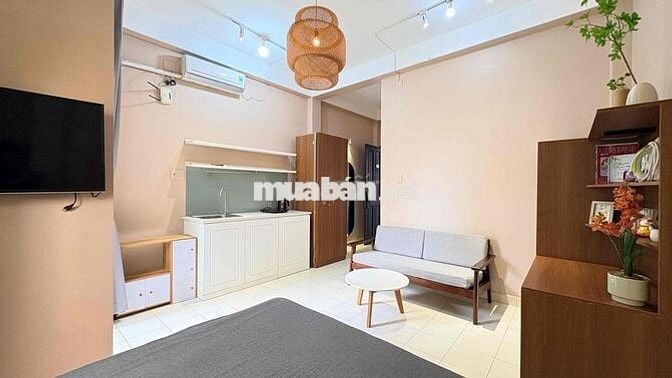 CHỦ NHÀ CHO THUÊ CĂN HỘ STUDIO VINTAGE GIỮA LÒNG QUẬN 1 CHỈ TÍNH ĐIỆN