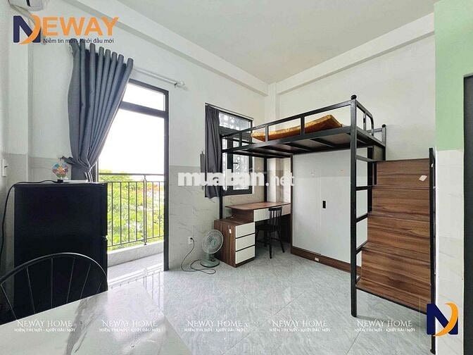 CHDV DUPLEX BAN CÔNG LỚN - FULL NỘI THẤT - GẦN ĐẦM SEN VÀ TRƯỜNG VHU