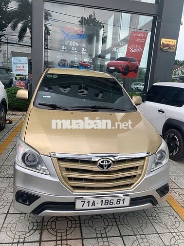 Toyota Innova 2013 Vàng Bạc