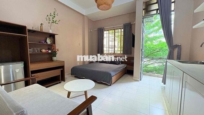 CHỦ NHÀ CHO THUÊ CĂN HỘ STUDIO VINTAGE GIỮA LÒNG QUẬN 1 CHỈ TÍNH ĐIỆN