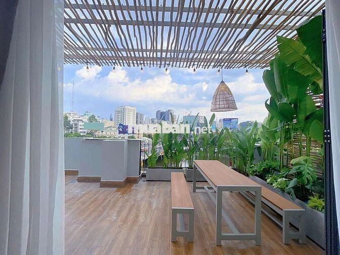 Căn hộ sân vườn 80m2 2pn full nội thất Điện Biên Phủ - Q1