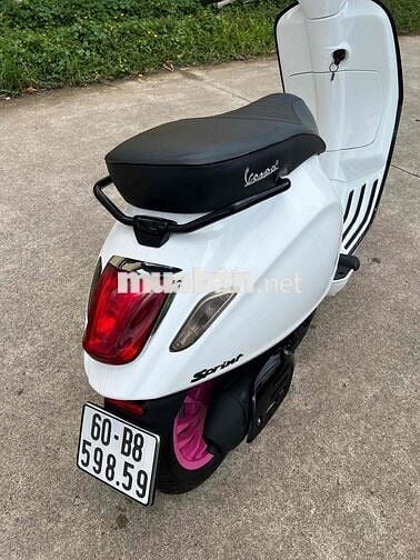 Piaggio Vespa Sprint 125 Trắng Hồng Minơ Leng Keng