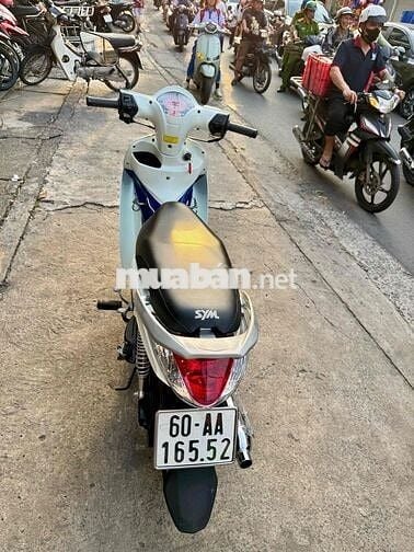 🔴🔴 SYM Angela 50c 2019 Trắng Xanh xe đẹp có góp
