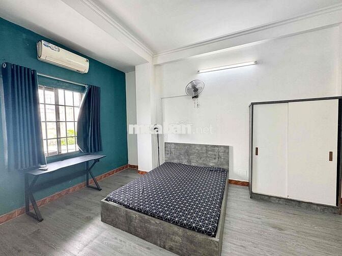 Phòng Q12 Gần ĐH Nguyễn Tất Thành, Máy lạnh rộng 30m2