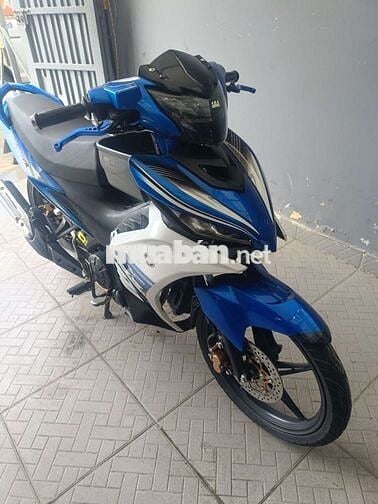 Yamaha Exciter 135 Côn tay Xanh trắng